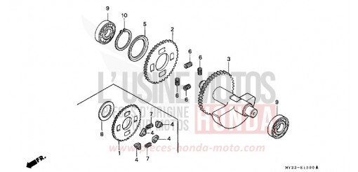 BALANCIER NX650P de 1993